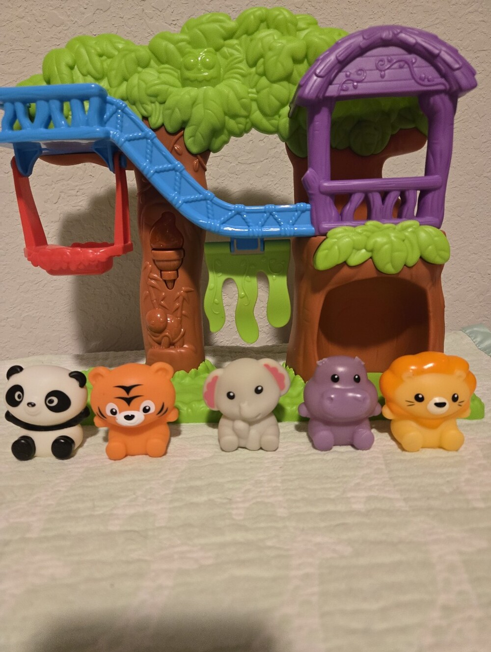 Kid Connection Zoo Play Set Interactive Lights And Sounds.